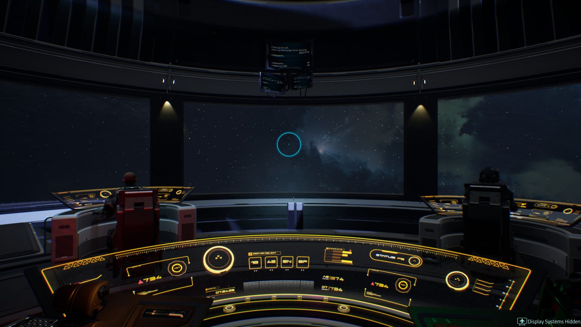 Mother Ship Cockpit View