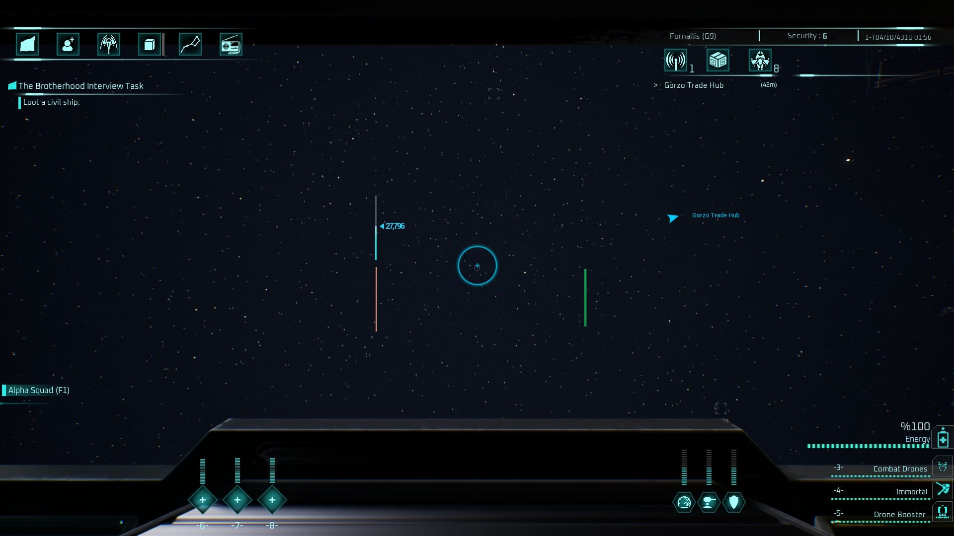 FALRON TANK-M1-24 Cockpit View