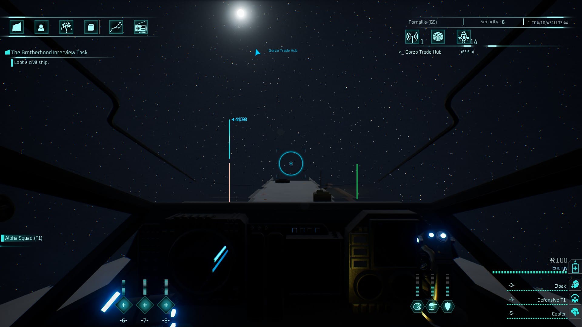 THE MIST Cockpit View