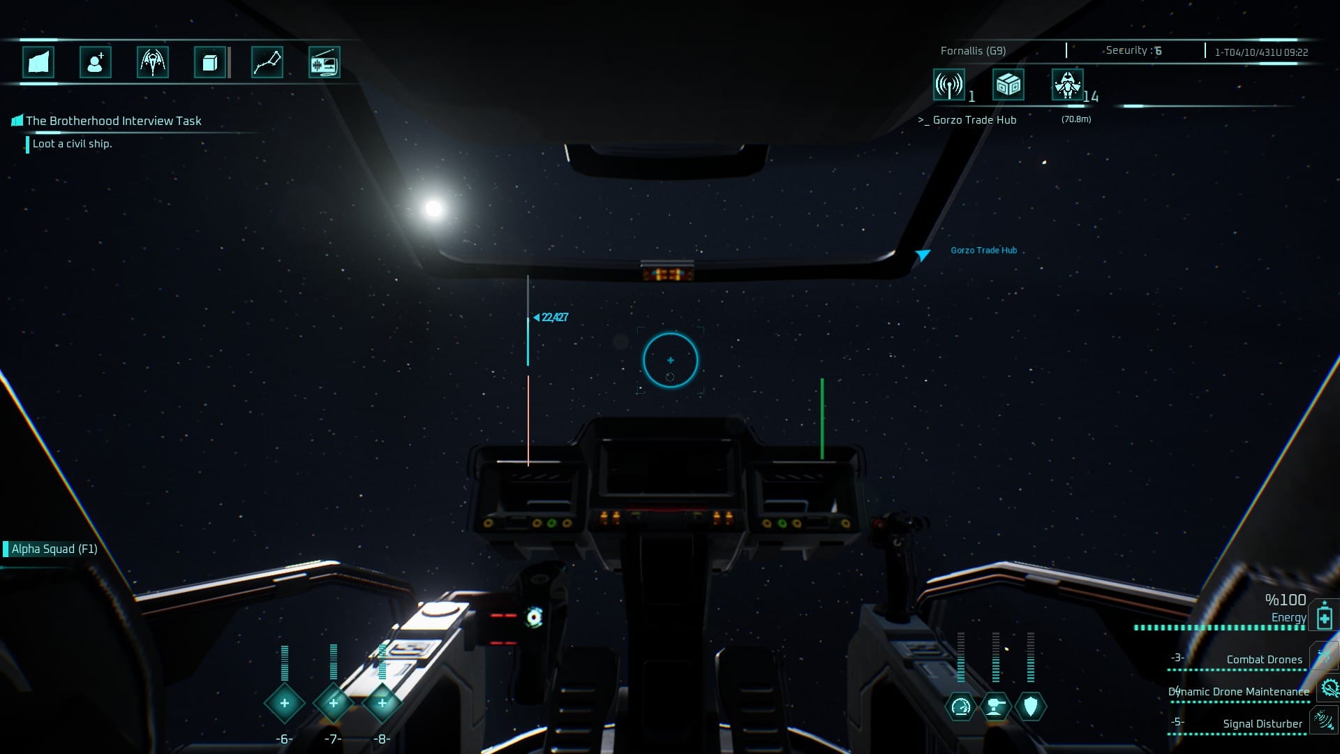 DONNARENAR Cockpit View